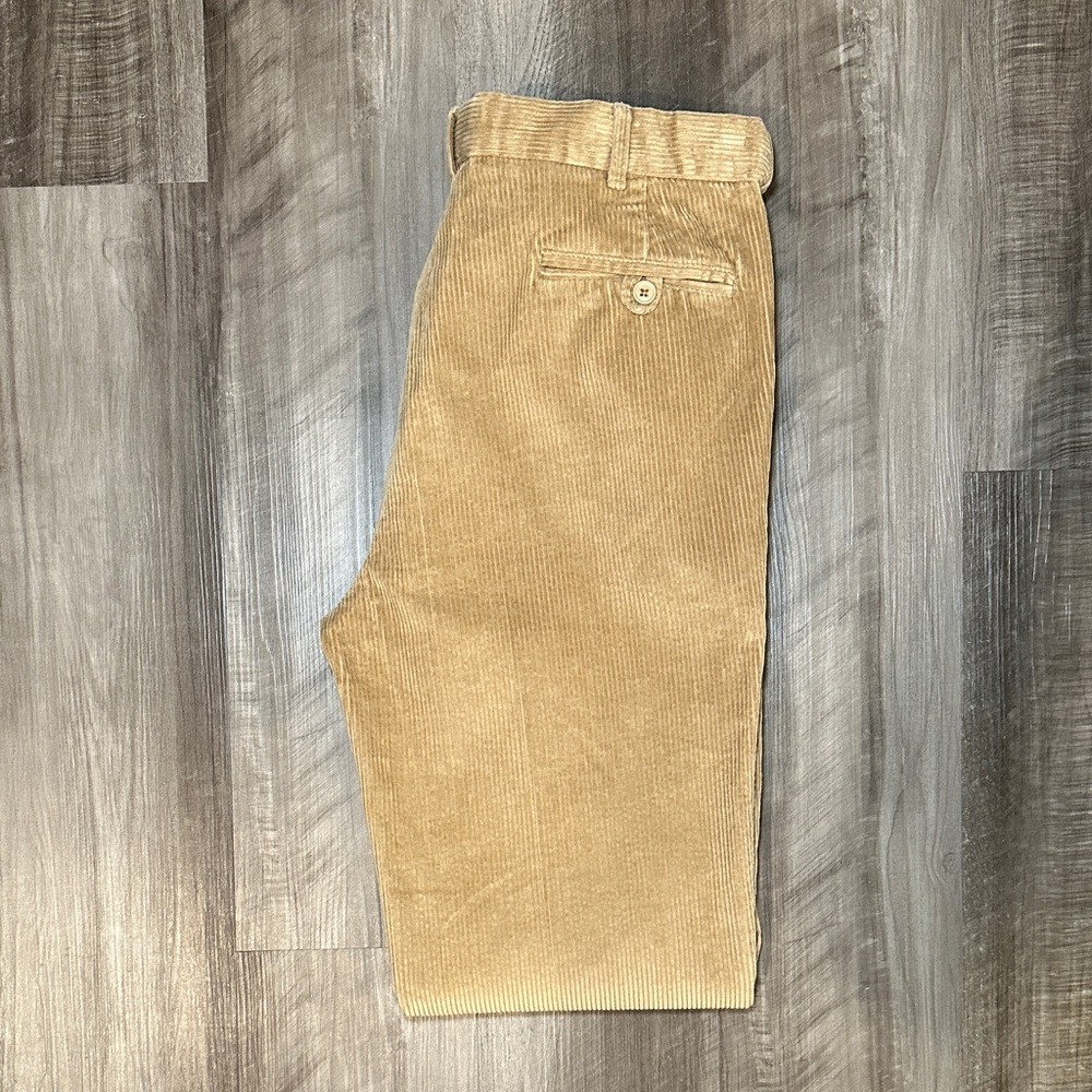Peter Christian Tan Cotton Corduroy Pants - 36